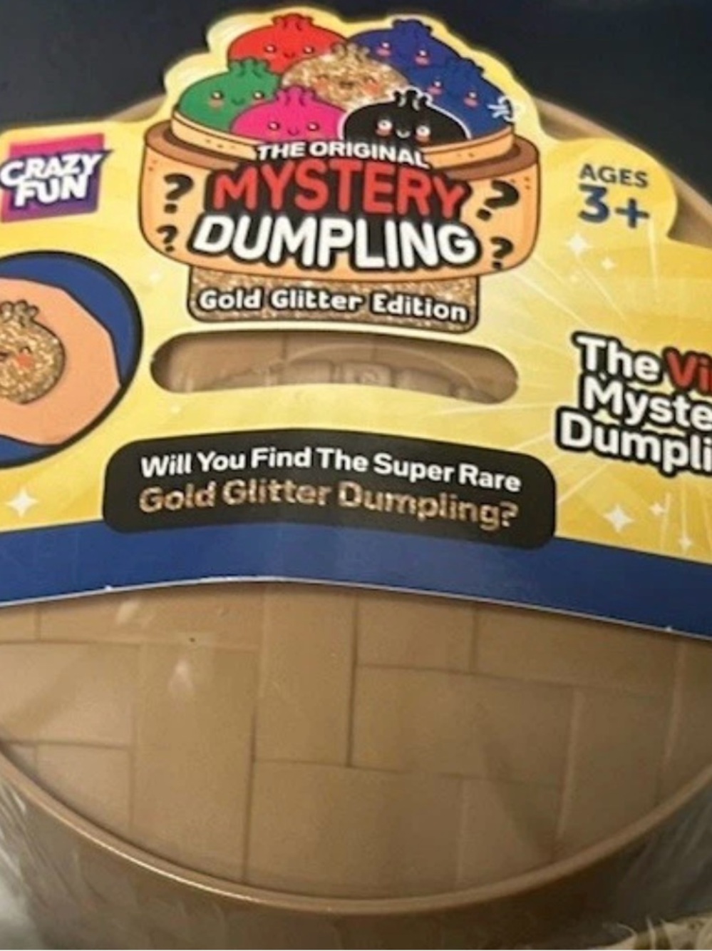 RMS sealed Mystery Dumpling - Gold Glitter Edition